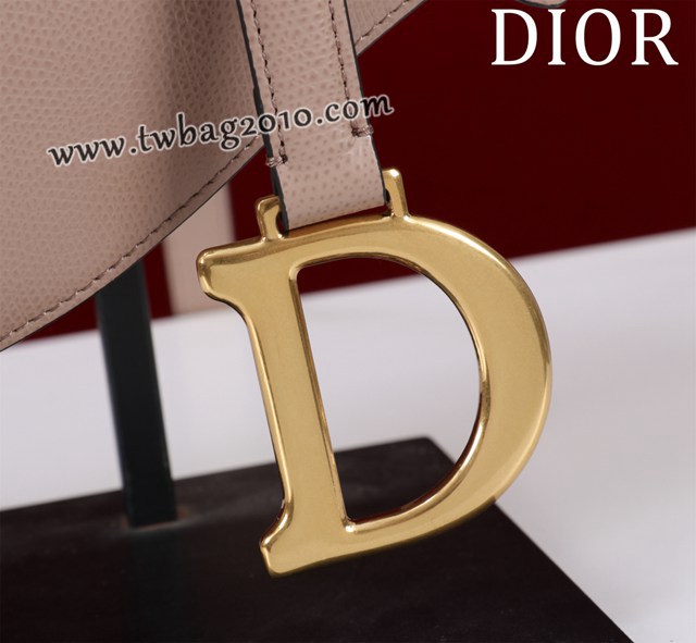 Dior专柜新款迪奥高仿原单长肩带大小号牛皮马鞍包手拎斜挎包 djfk1794